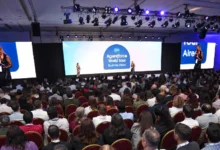 Vista general del Agentforce World Tour Buenos Aires 2025, que reunió a cientos de líderes, empresas y referentes del sector tecnológico.