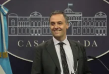 Manuel Adorni, vocero presidencial.