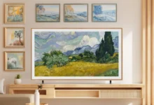 El nuevo Noblex Art TV, con diseño tipo cuadro y galería de obras precargadas, está pensado para integrarse armoniosamente en la decoración del hogar.