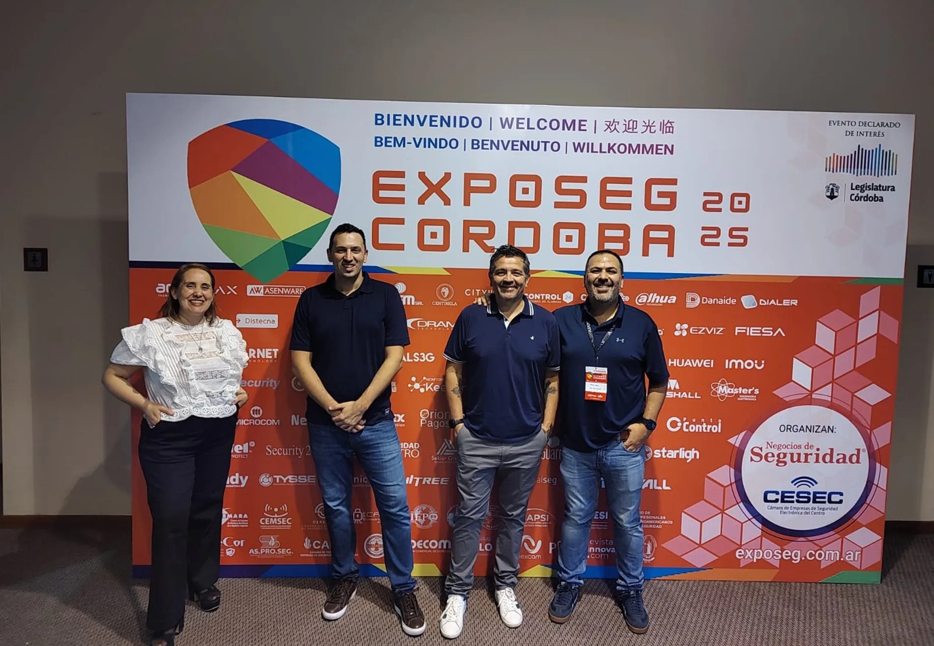Distecna y Axis presentes en Expo Seguridad en Córdoba.