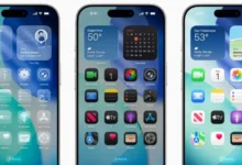 iOS 26 incorpora elementos visuales heredados de visionOS, creando una experiencia más inmersiva.