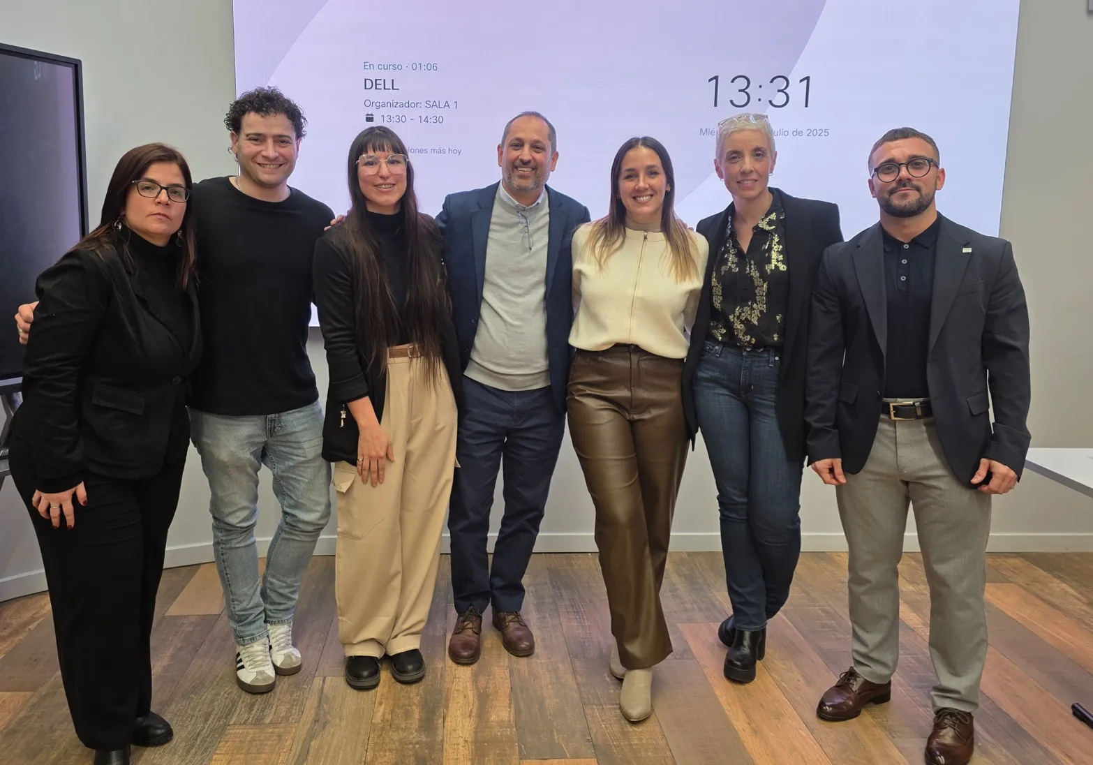 Equipo de Dell en Distecna.