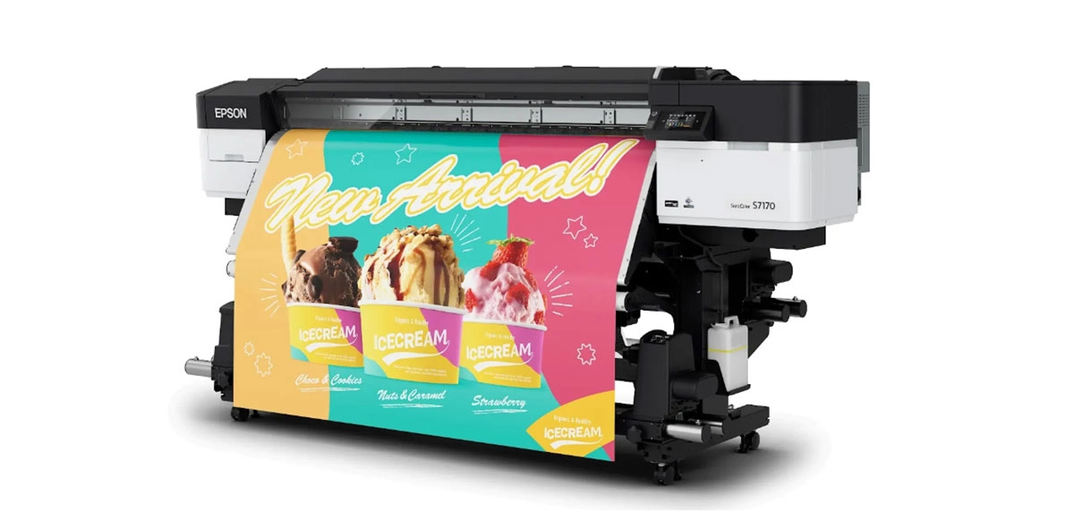 Se trata de la nueva impresora SureColor S7170, pensada para el mercado de gráfica y cartelería.