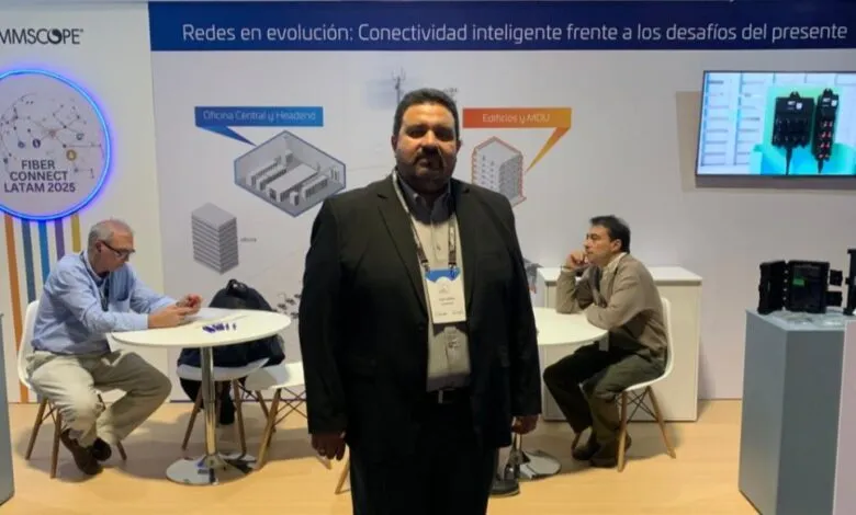 John Correa, representante de CommScope para el Cono Sur.