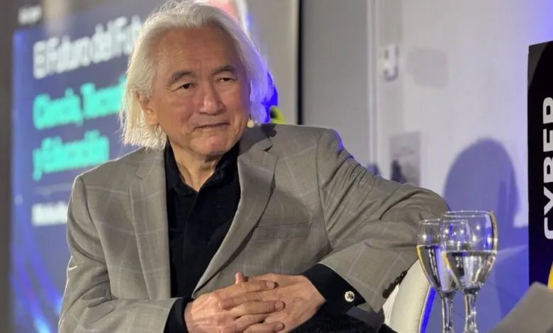 Michio Kaku visitó Argentina y proyectó el futuro cuántico.