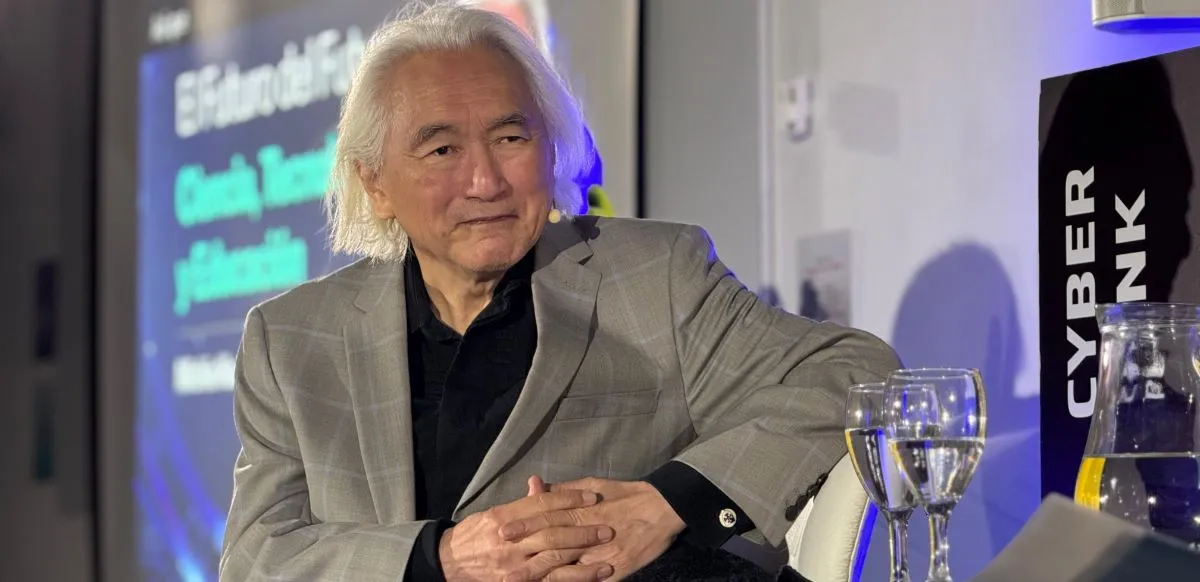 Michio Kaku visitó Argentina y proyectó el futuro cuántico.