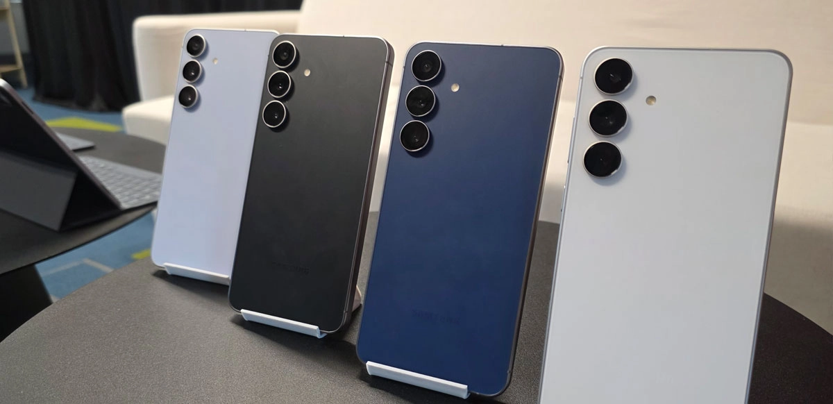 Los colores de los Galaxy S25 FE.