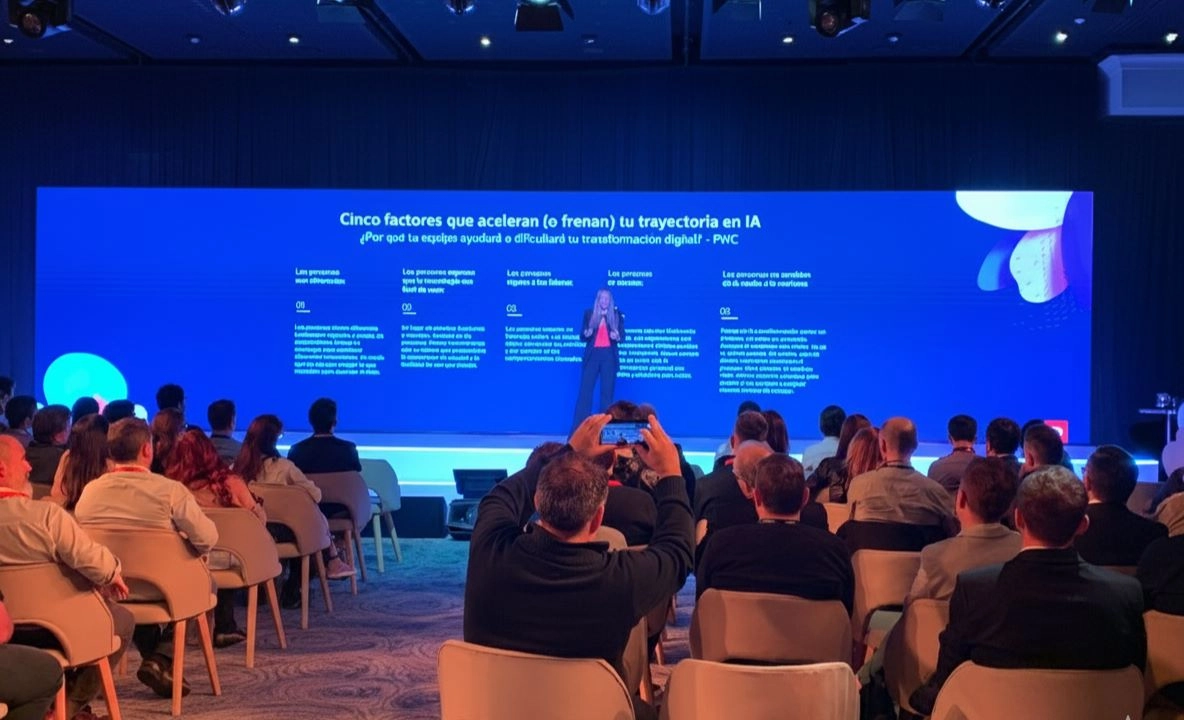 Sofía Guidotti, Managing Director de Oracle para la región, presentó al Chief Artificial Intelligence Officer (C.AI.O) como figura clave en la transformación digital de las organizaciones.