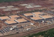 Uno de los data centers de Stargate Abilene, Texas, EEUU