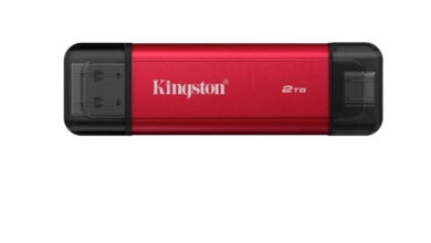 El nuevo SSD portátil está disponible en capacidades de 512 GB, 1 TB y 2 TB, ofreciendo espacio suficiente para proyectos creativos y archivos de gran tamaño.