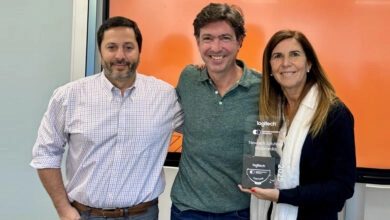 Izq. a Der. Diego José Pérez, Gerente General de Newtech, junto a Susana Alvarez Vitale, CEO y fundadora de la firma.