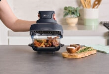 Ninja CRISPi, una freidora de aire portátil que llega al país.