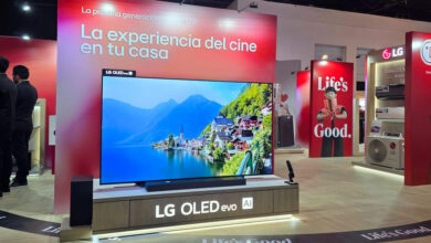 Stand de LG en Expo Corea 2025 en Buenos Aires.