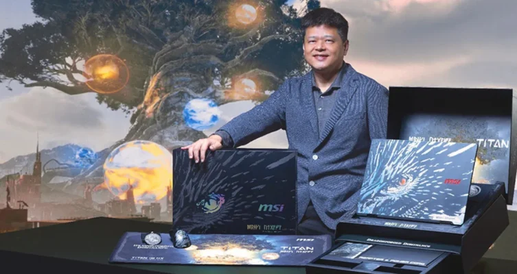 Titan 18 HX Dragon Edition Norse Myth, la PC portátil más potente del mundo.