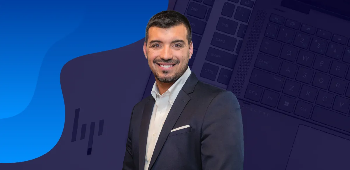 Martín Montes, Gerente General de HP Chile.