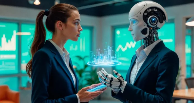 Crece el uso de inteligencia artificial en oficinas.