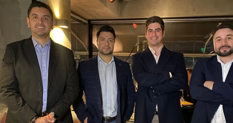 Ejecutivos de Entelgy Chile, Lumu y Vicarious.