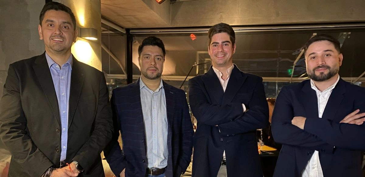 Ejecutivos de Entelgy Chile, Lumu y Vicarious.