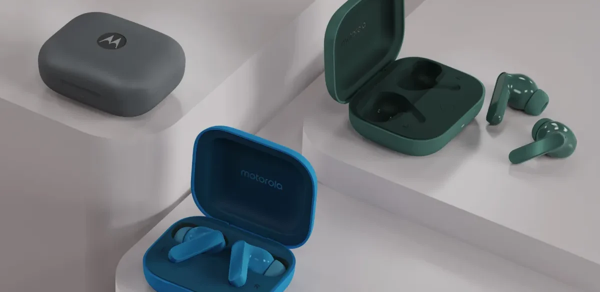Los nuevos moto buds bass de Motorola.