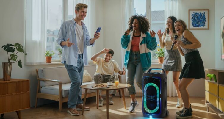 Samsung Sound Tower lleva música potente y luces a todos tus planes de verano.