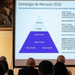 Fabrizio Carbone, gerente general y líder de tecnología de IBM en Chile, expone los lineamientos de la empresa a partners y distribuidores