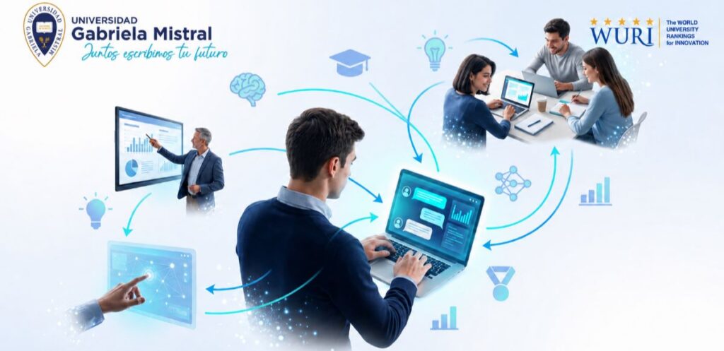 Universidad Gabriela Mistral destaca en ranking mundial de innovación educativa.