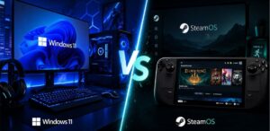 SteamOS gana terreno como alternativa a Windows para jugar en PC.