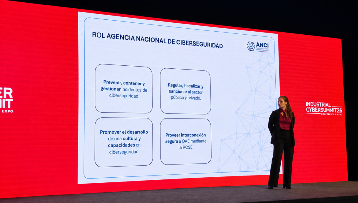 Michelle Bordachar Benoit, Directora Nacional (s) de la Agencia Nacional de Ciberseguridad (ANCI).