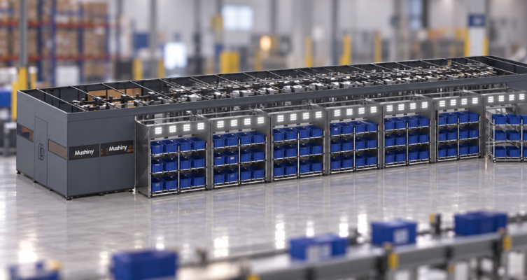 STG y Mushiny proyectan la evolución de los centros de distribución hacia almacenes más automatizados, eficientes e inteligentes.