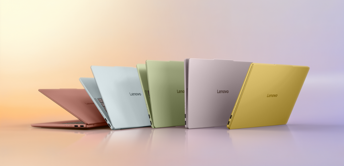 El estilo IdeaPad Vibe en siete colores.