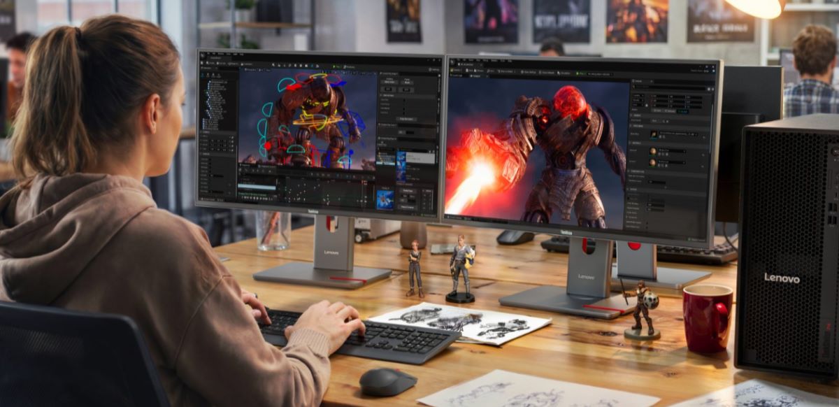La nueva ThinkStation P4 combina potencia y expansión para cargas profesionales exigentes.