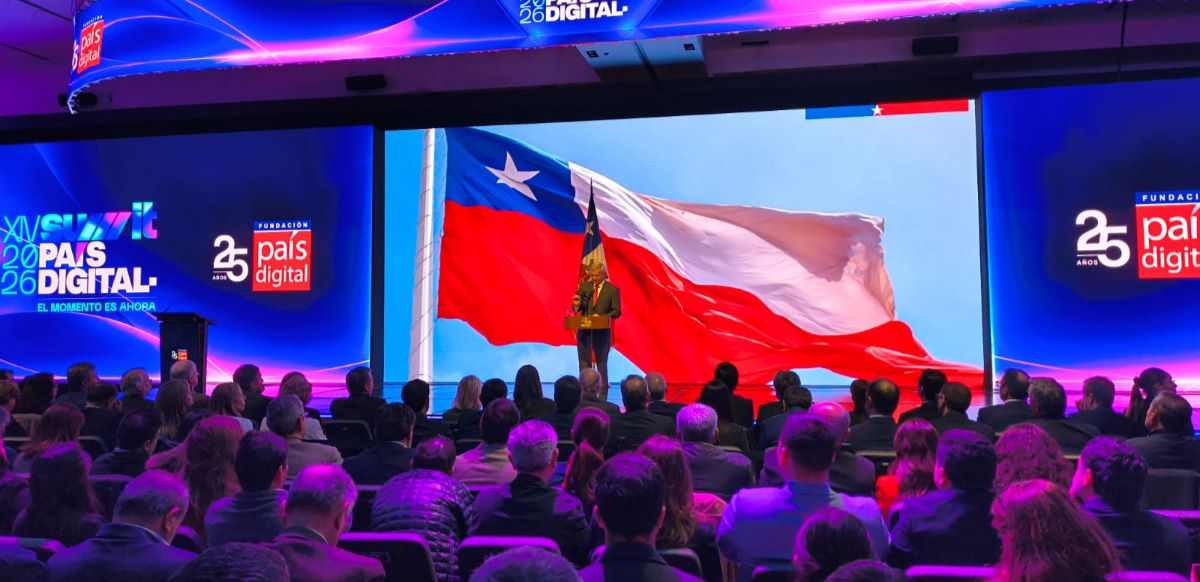 José Antonio Kast, Presidente de Chile, expone en la jornada inaugural del XIV Summit País Digital.