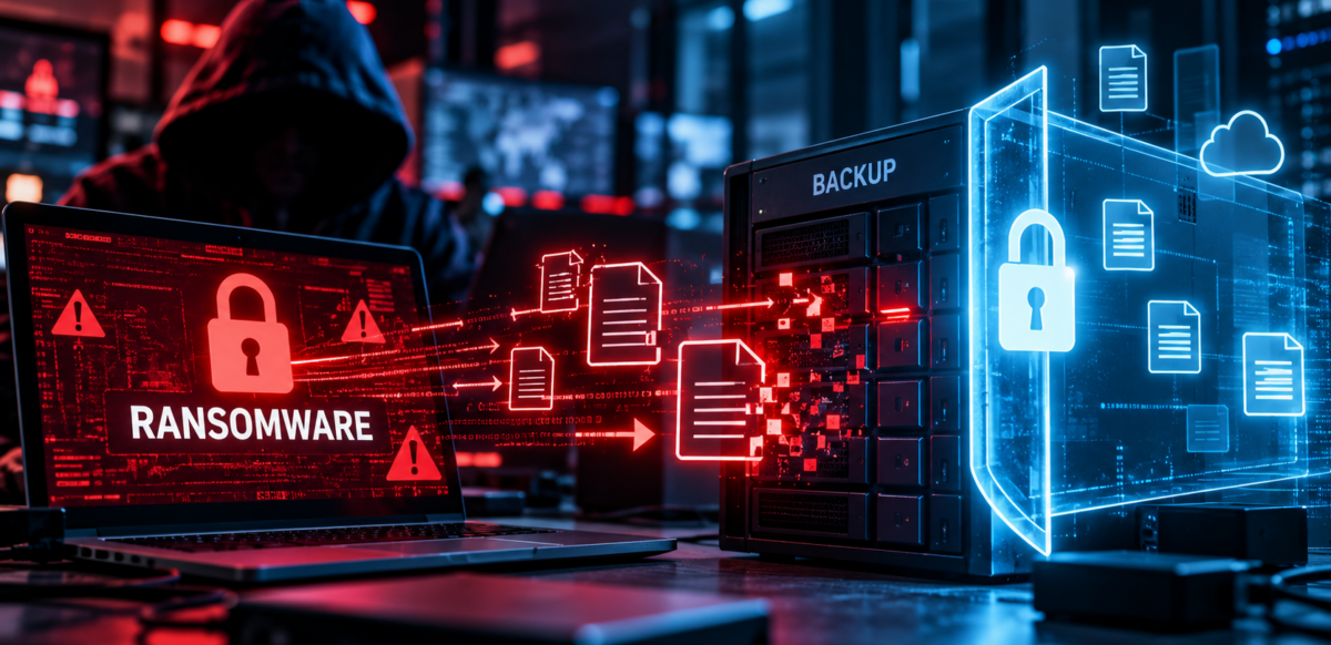 El ransomware apunta cada vez más a los repositorios de backup: el 89% de las organizaciones afectadas por malware reportó ataques contra sus copias de seguridad, según datos de Veeam.