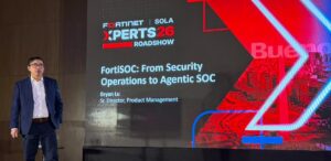 Bryan Lu, Director Sénior de Gestión de Producto de Fortinet.