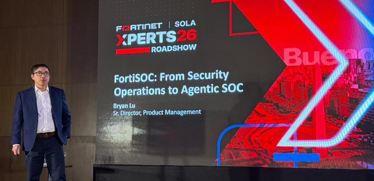 Bryan Lu, Director Sénior de Gestión de Producto de Fortinet.