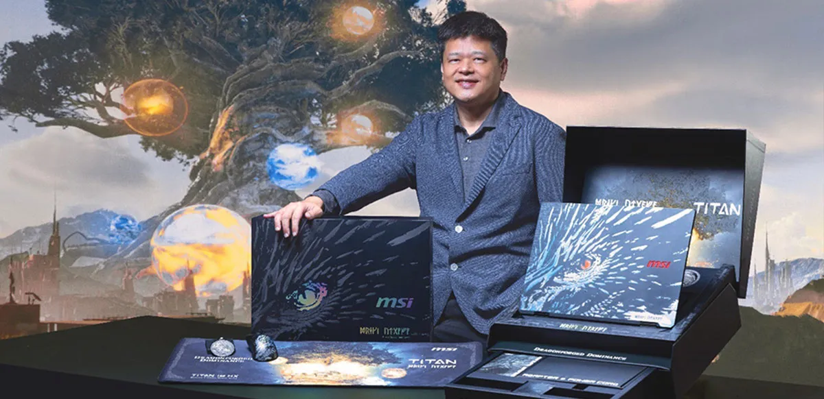 Titan 18 HX Dragon Edition Norse Myth, la PC portátil más potente del mundo.