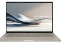 El Zenbook A14 además de ser liviano, es capaz de pensar, optimizar y anticiparse al usuario