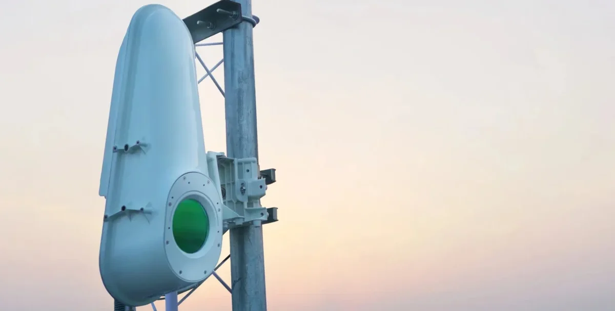 Taara Lightbridge en acción: el sistema transmite datos mediante haces de luz, ofreciendo conectividad de alta velocidad sin necesidad de infraestructura subterránea.