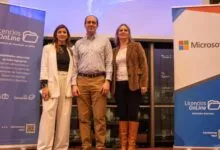 Camila Orellana, Daniel Abellá y Marcia Etulain.
