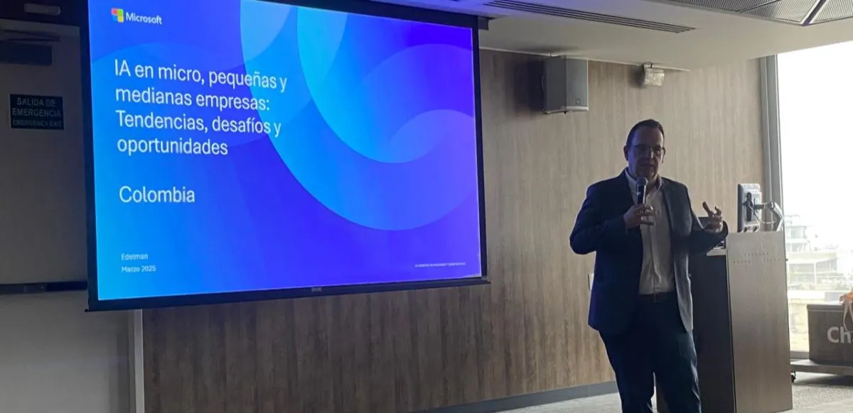 Andrés García, director comercial de Microsoft para Latinoamérica.