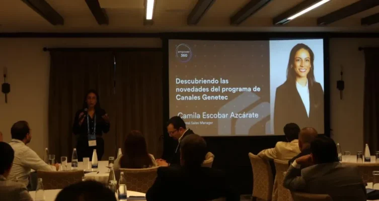 Durante el evento ‘Evolving the Way We Partner’ en Bogotá, Genetec reunió a socios estratégicos de la región para compartir innovaciones y fortalecer alianzas en el ecosistema de seguridad electrónica.