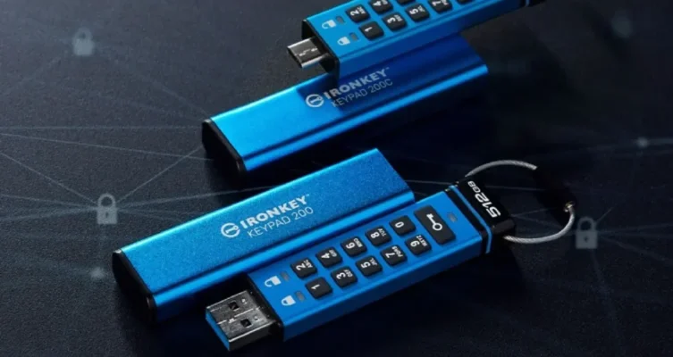 Kingston IronKey Keypad 200.