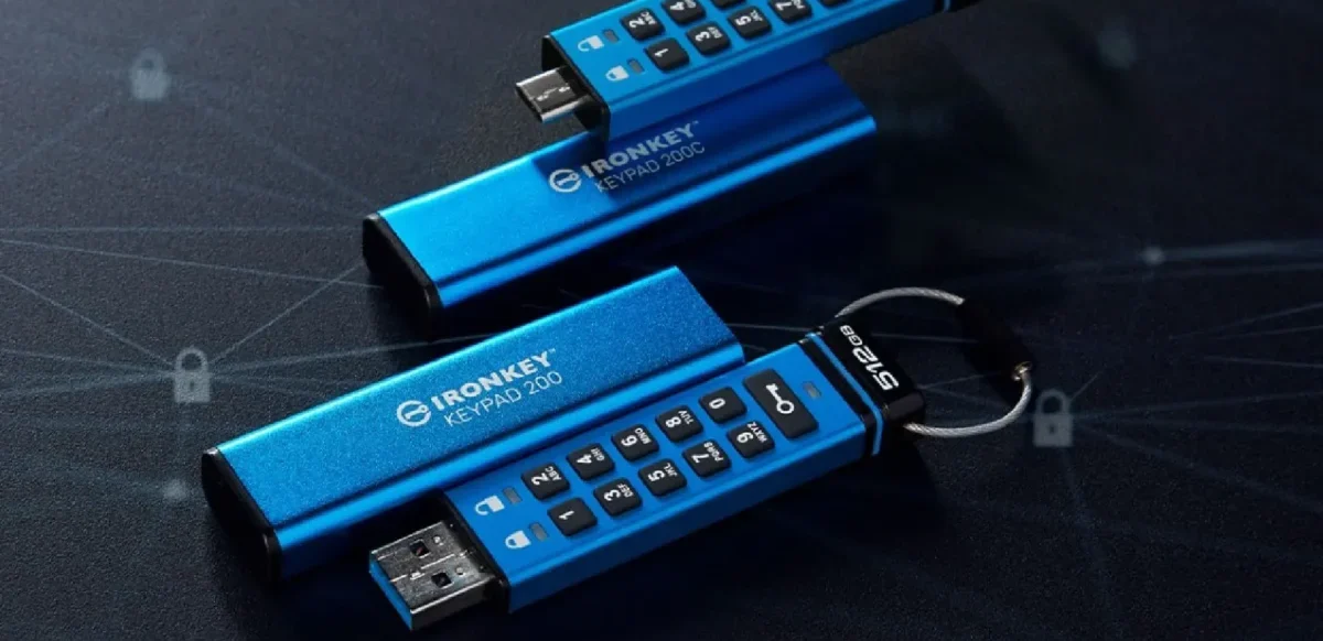 Kingston IronKey Keypad 200.