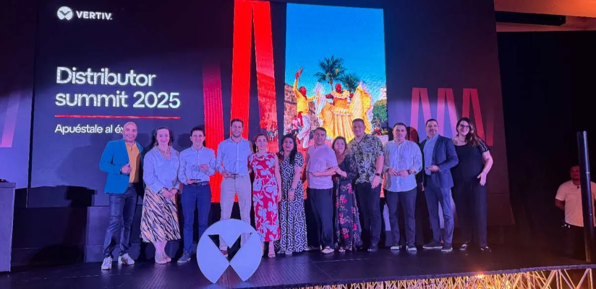 Vertiv reconoce a los distribuidores de LATAM en su Summit 2025.