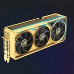 La ROG Astral destaca con un diseño inspirado en lingotes de oro, rascacielos y caligrafía artística, lo que refuerza su carácter premium.