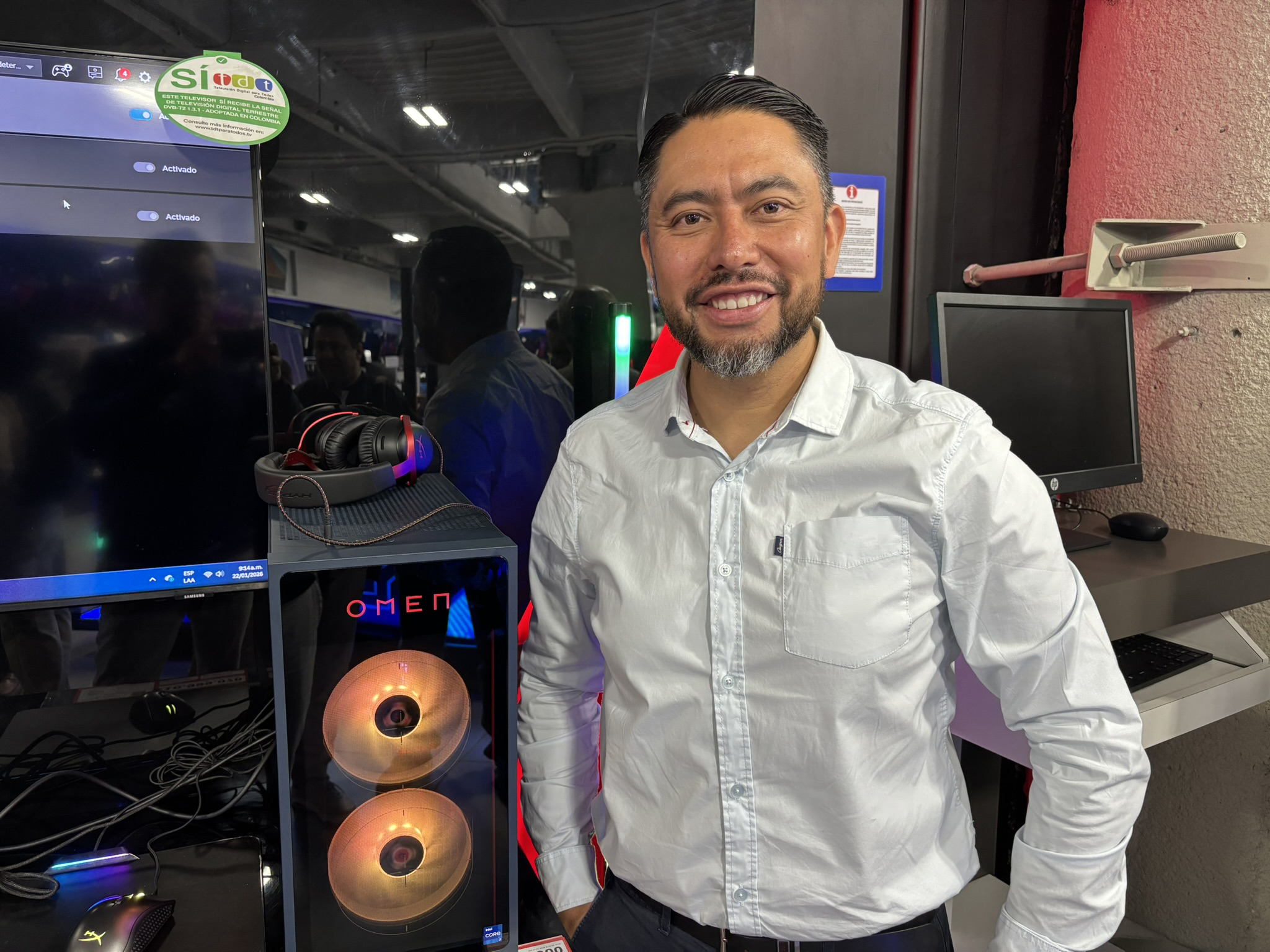 Santiago Barbosa, Consumer Manager de HP