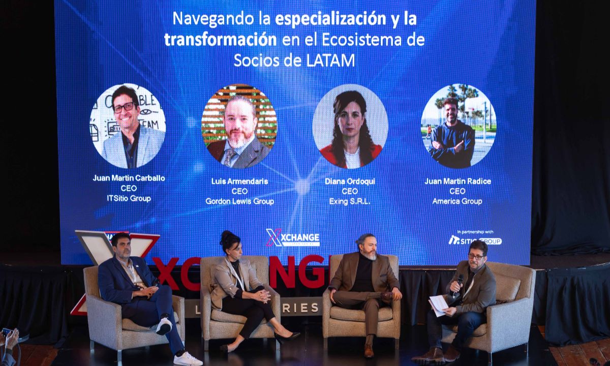 XChange LATAM reúne a líderes del canal IT en un formato ejecutivo orientado al intercambio estratégico y la generación de negocios en América Latina.