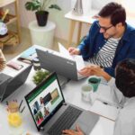 Laptops corporativas con IA, seguridad y gestión para el trabajo híbrido.