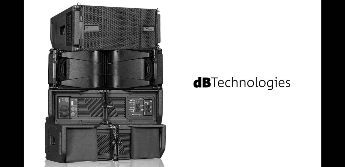 Soluciones de sonido de dBTechnologies que combinan ingeniería italiana y alto desempeño para aplicaciones en vivo y espacios permanentes.