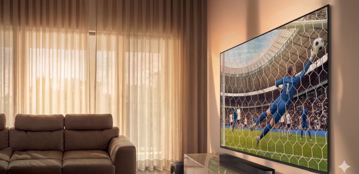 Samsung presenta en Colombia una nueva forma de vivir el fútbol en casa con tecnología e inteligencia artificial que acerca la experiencia del estadio.